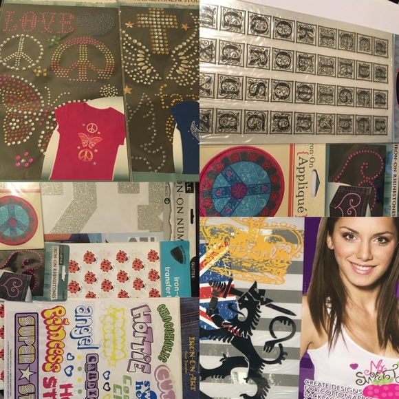 10 DIY Decals Iron On Transfers Patches Fun Crafts - Picture 5 of 8